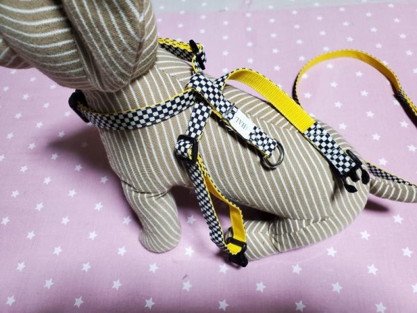 画像2: 和柄リード・ハーネス (2)